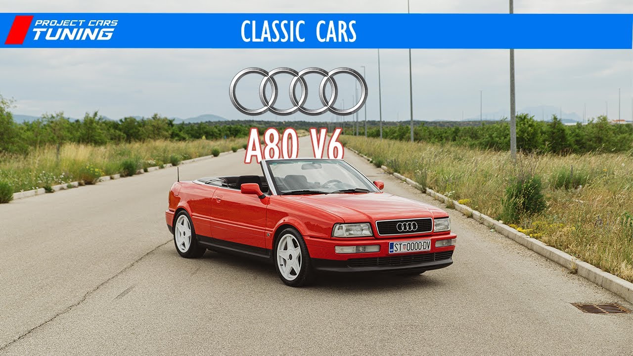 Audi 80 cabrio ***2.8 V6 1993g.*** Rijedak primjerak cabria iz 90-ih
