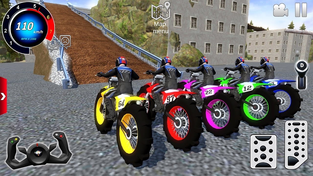 Impossible Bike Stunts Driving - Dirt Bikes Racing Simulator 2026 For Android IOS Mud gameplay [FHD]
