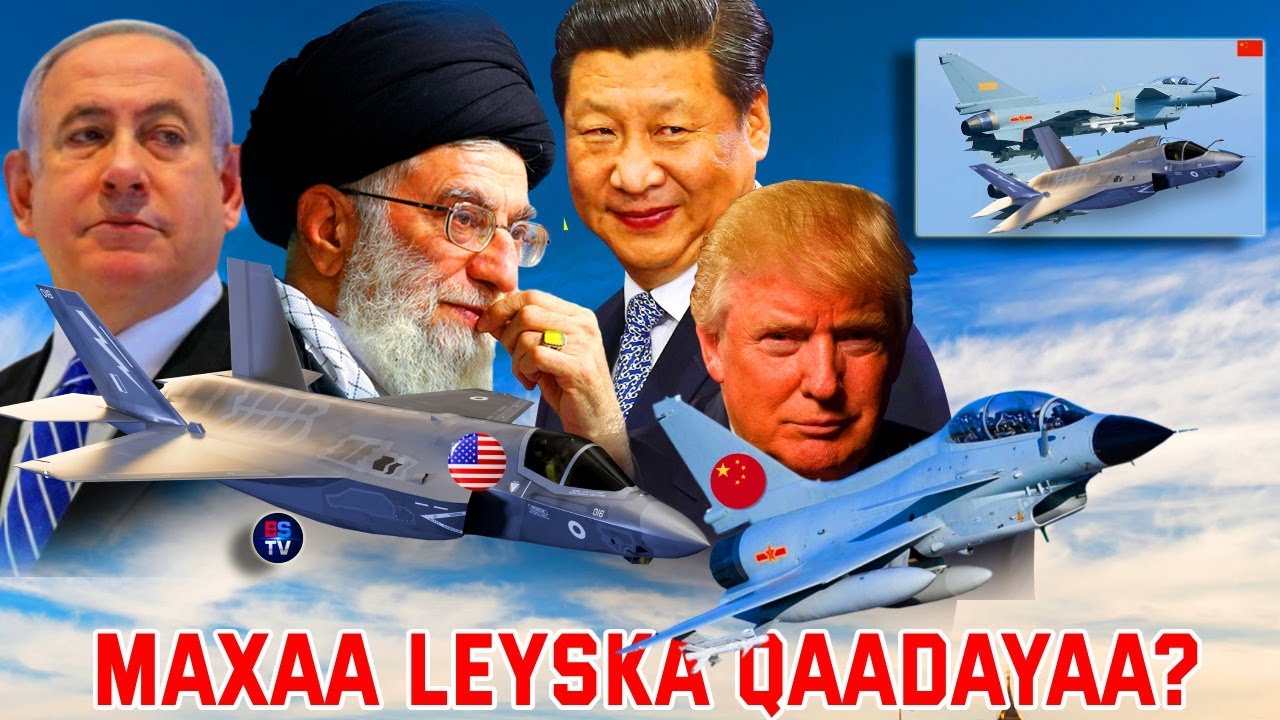 ''CHIAN OO DIYAARADAHA HALAAGA EE DAGAALKA IRAN KA IIBIYAY #J10C''