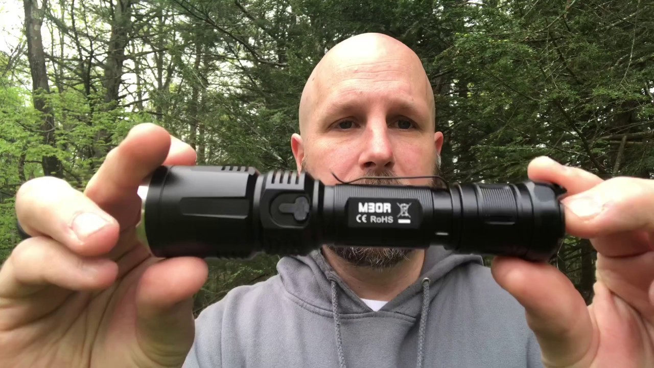 Fitorch M30R Flashlight Review: 1800 Lumens & Charges Your Phone