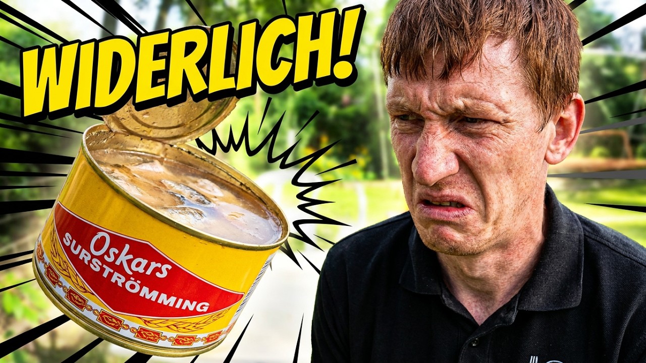 Surströmming nach Schwedische Art Essen