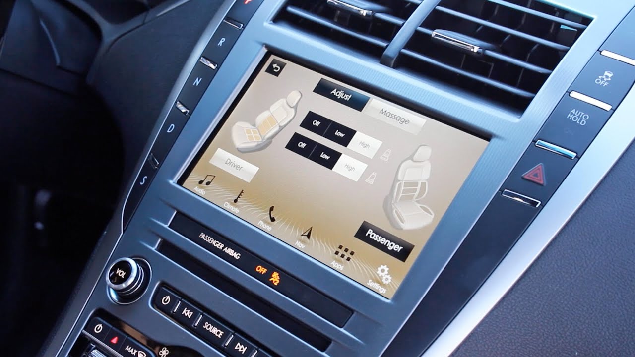 How to Turn on Multi Contour Massaging Seats on a 2017 Lincoln MKZ Reserve