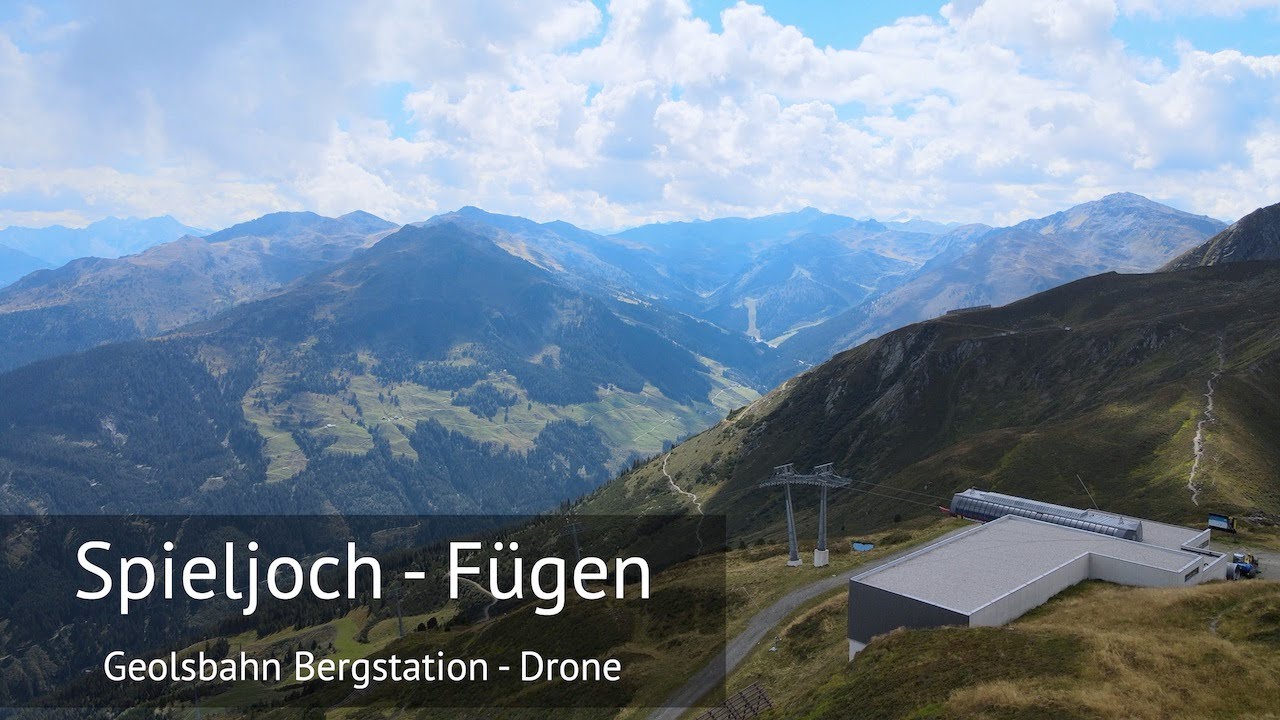 Spieljoch F&uuml;gen: Bergstation Geolsbahn - Scenic Relaxation with calming music