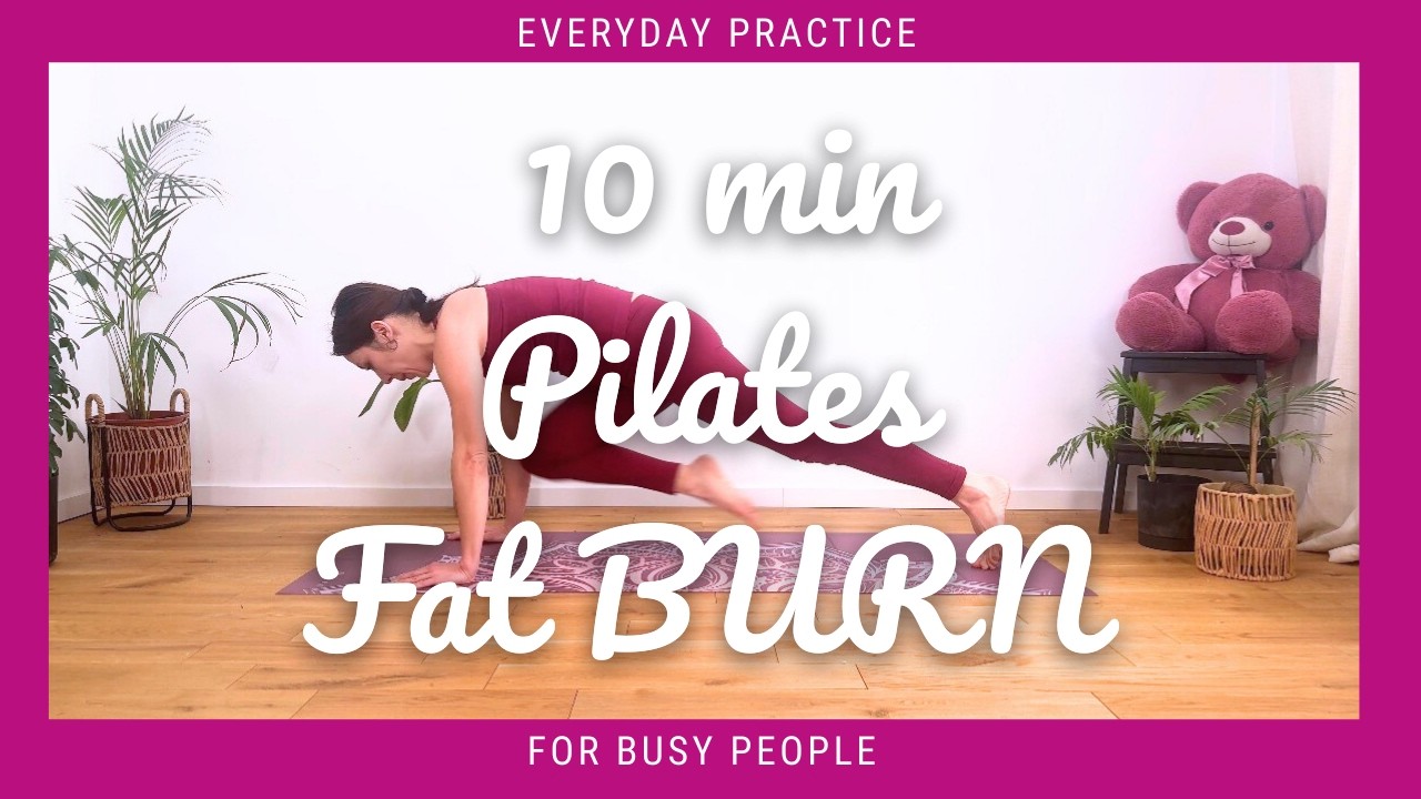 Burn Fat & Strengthen Your Core | 10 Minute Pilates Workou