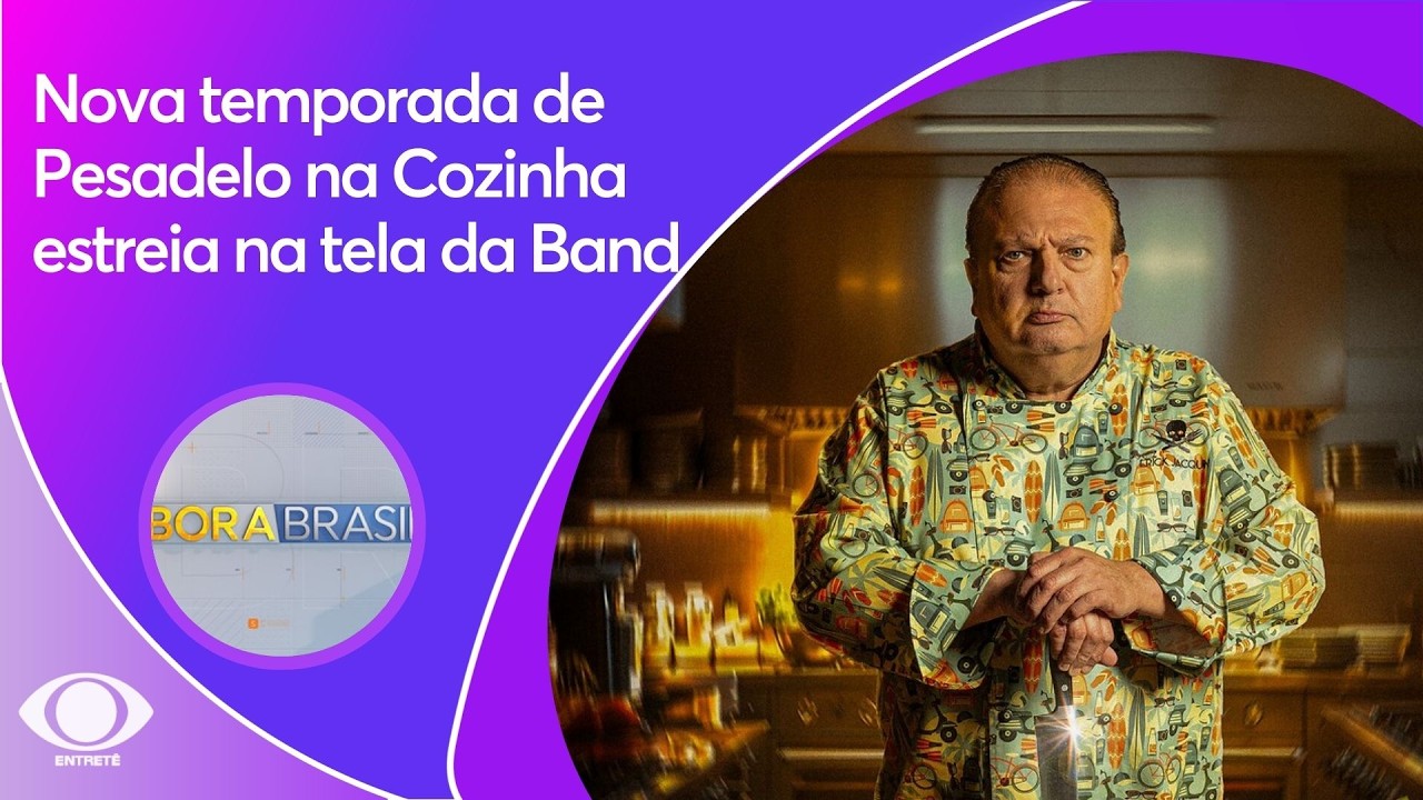 Nova temporada de Pesadelo na Cozinha estreia na tela da Band