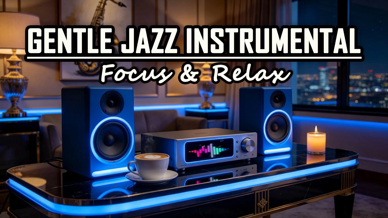 Gentle Jazz & Modern Instrumentals – Classy Soundscape for Focused Inspiration