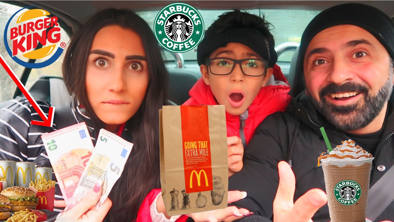 السيارة اللي قدامنا تحدد اكلنا ( فلوس في الكيس 😳)