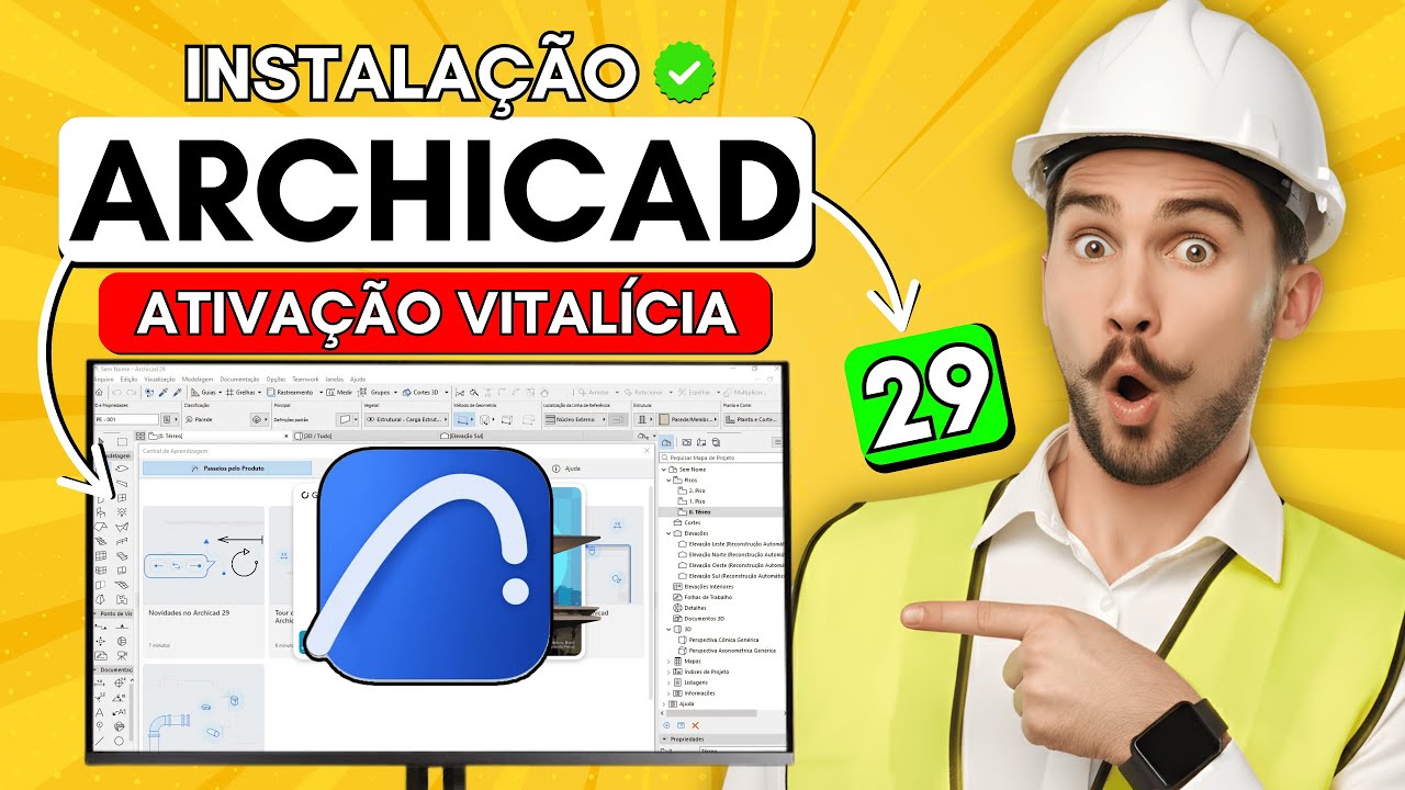 Como Instalar o ArchiCAD 29 ✅ Completo, Atualizado e Vitalício