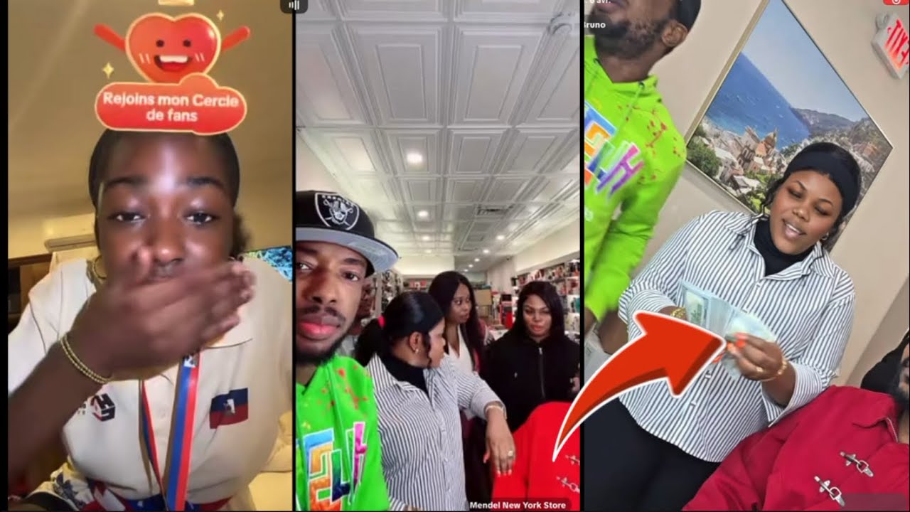 Yon entrepreneur f&egrave; Ariana kado $10.000 cash avek 1 Machine / Ariana kriye👏👏👏👏👏👏👏