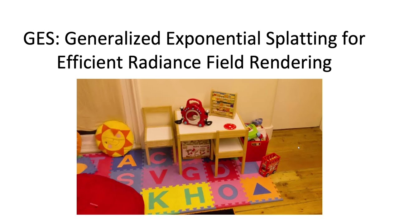 GES: Generalized Exponential Splatting for Efficient Radiance Field Rendering