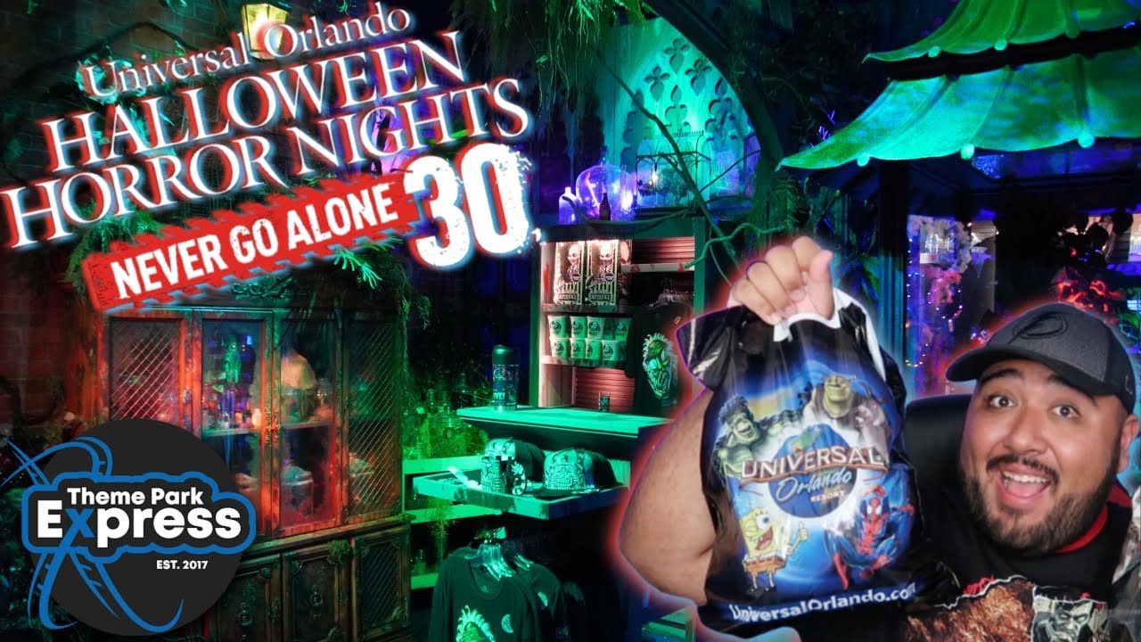 Что я купил в магазине HHN 30 Tribute Store! Магазин трибьютов «Ночи ужасов Хэллоуина 2021» — СУПЕР!