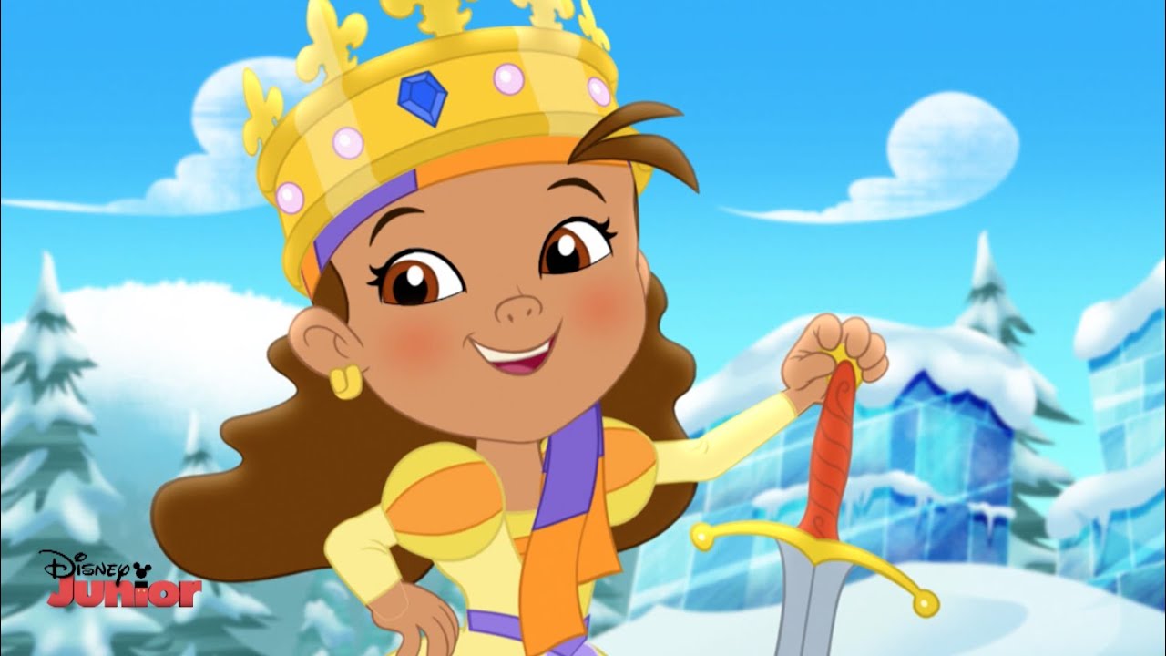 Jake and the Never Land Pirates | Queen Izzy-Bella Song | @disneykids