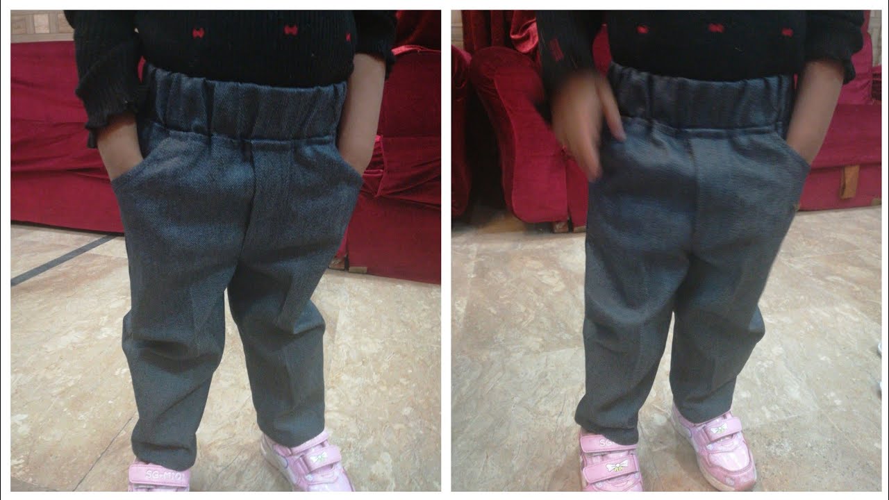 Trouser pant cutting and stitching step by step for baby boy