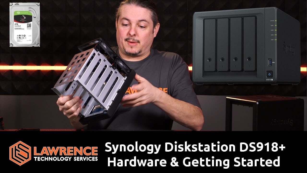 Synology Diskstation DS918+ Hardware & Getting Started