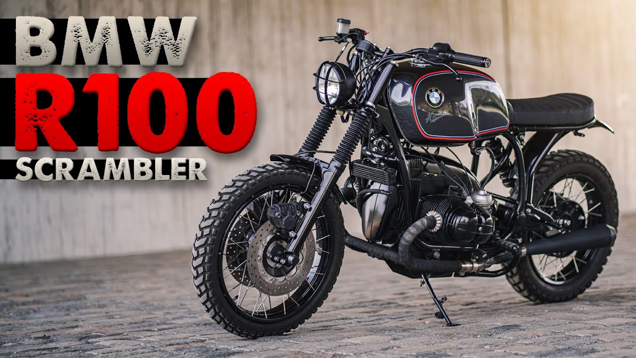 BMW R100 SCRAMBLER | Premium Komplettumbau BMW Motorrad R100RT Monolever by HIMORA #bmwscrambler
