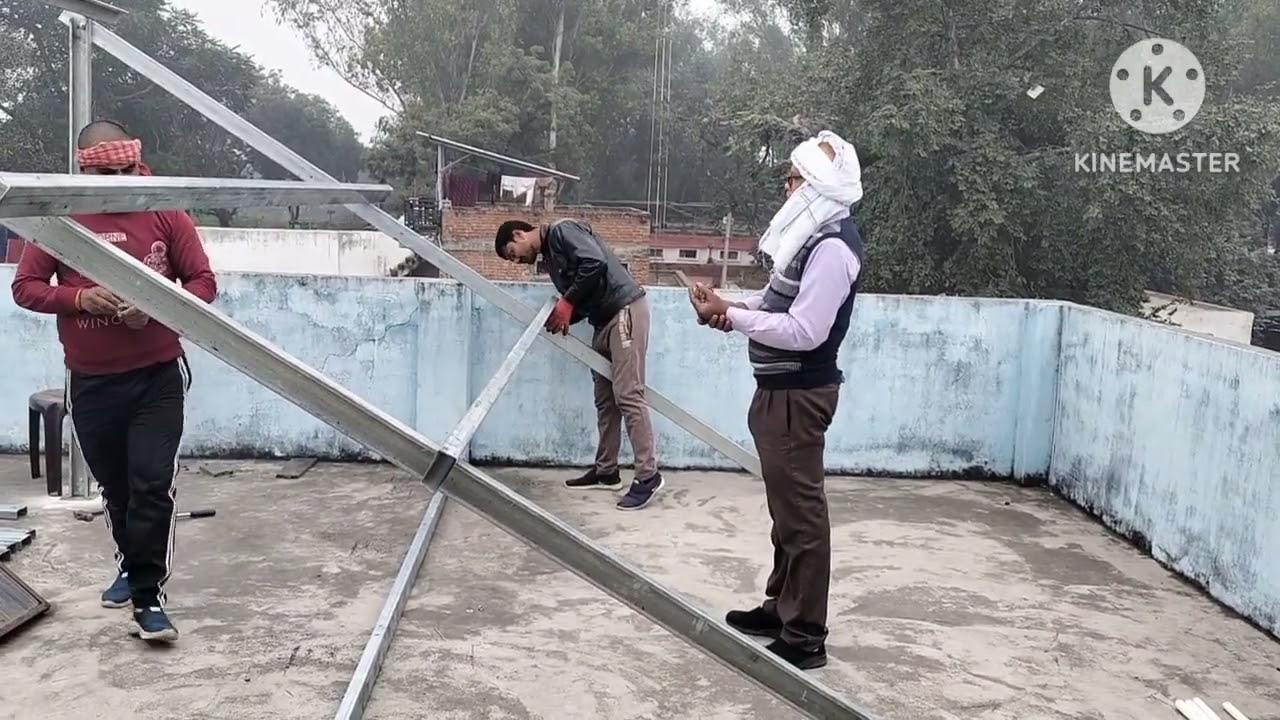 3kw ongrid solar installation 