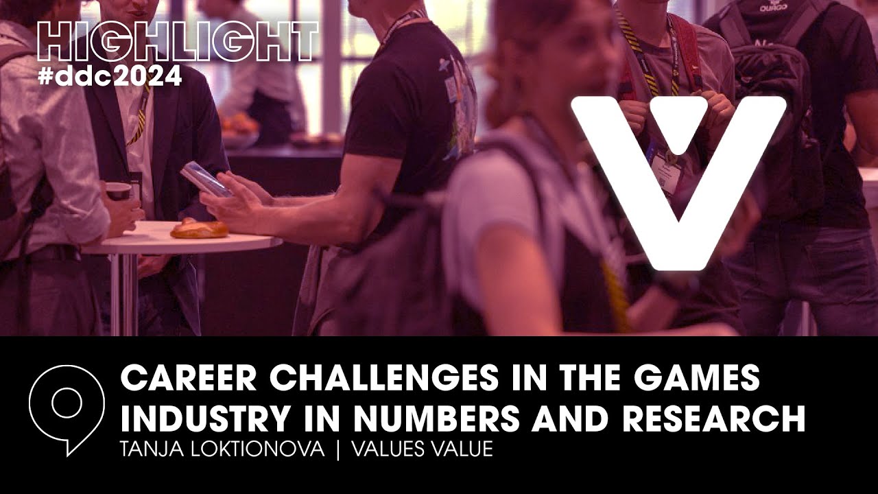 Career Challenges in the Games Industry in Numbers and Research | feat. Values Value