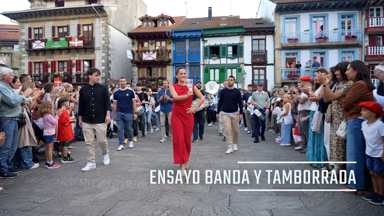 Ensayo Banda y Tamborrada (Hondarribia 2025) | Txingudi Online