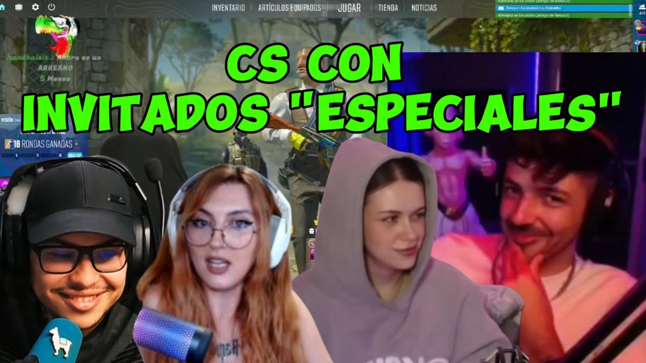 Counter con team PUKEN , ISAWELAA, CANOVAS, IRIS, JULEN Y LOS ARKEANOS 😂 NEXXUZ pesado con ken