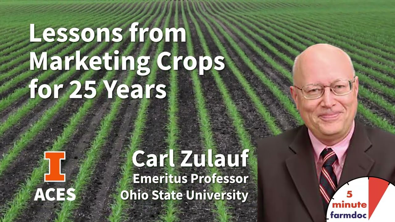 Lessons from Marketing Crops for 25 Years