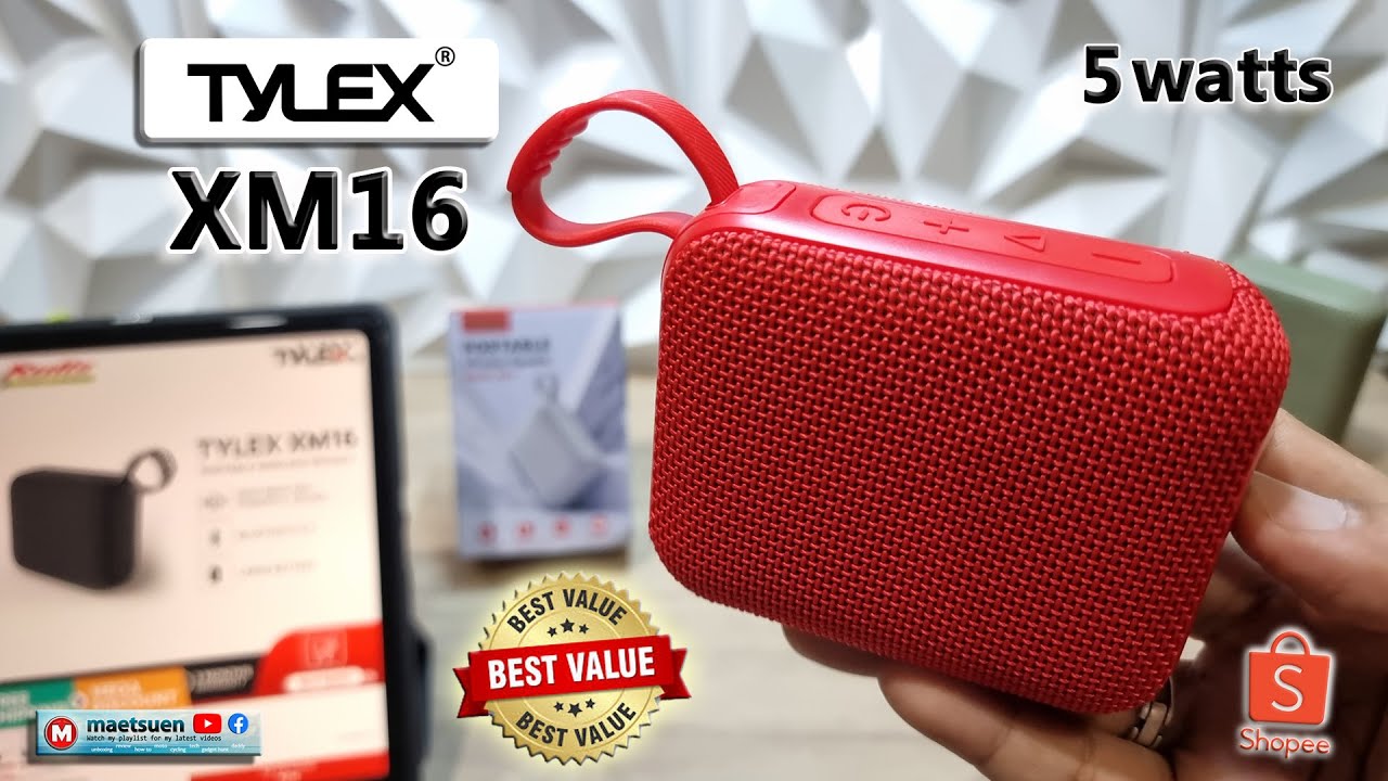 Tylex XM16 Bluetooth Speaker