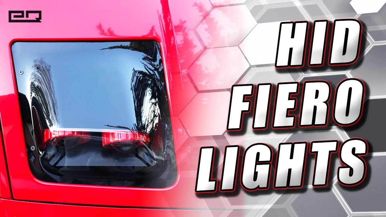 How To Install Embrace Racing Quad Bi-Xenon Flushmount Headlights (Pontiac Fiero)