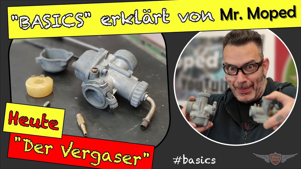 Grundlagen Moped Vergaser Technik am BING SLC | Mr. Moped
