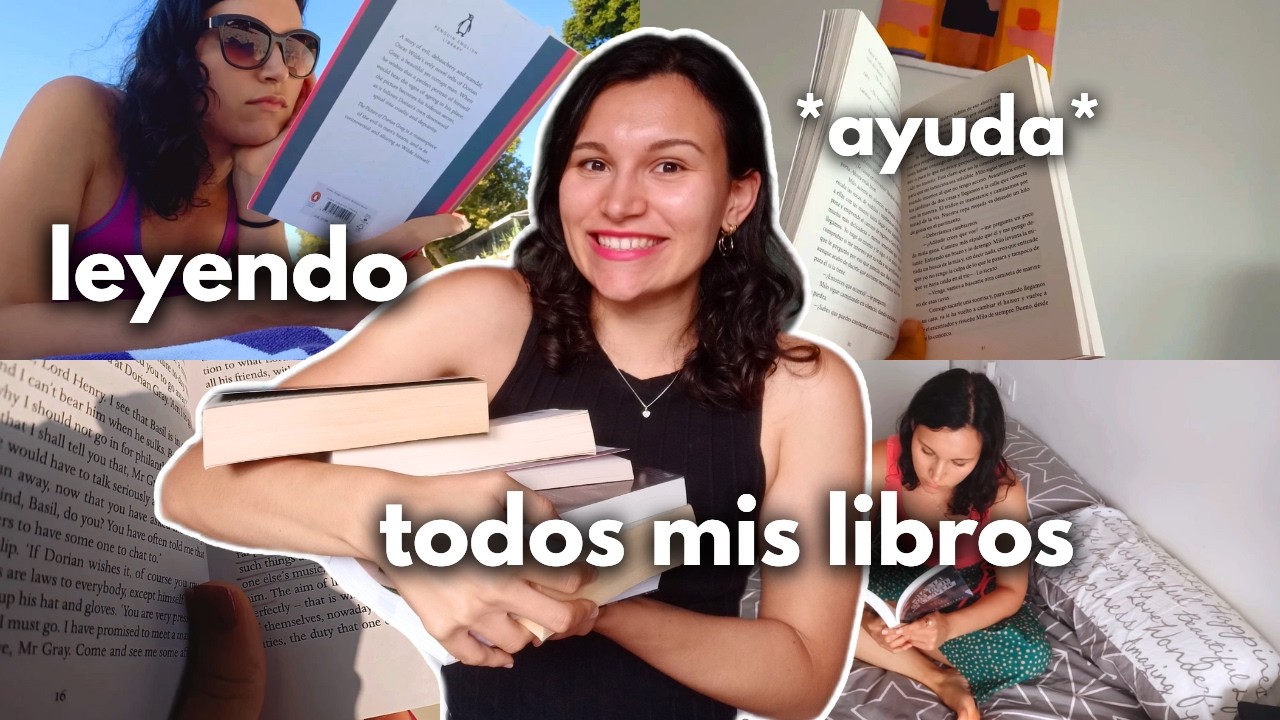 ¿podré leer todo mi TBR en dos semanas? 📚🔥vlog de lectura