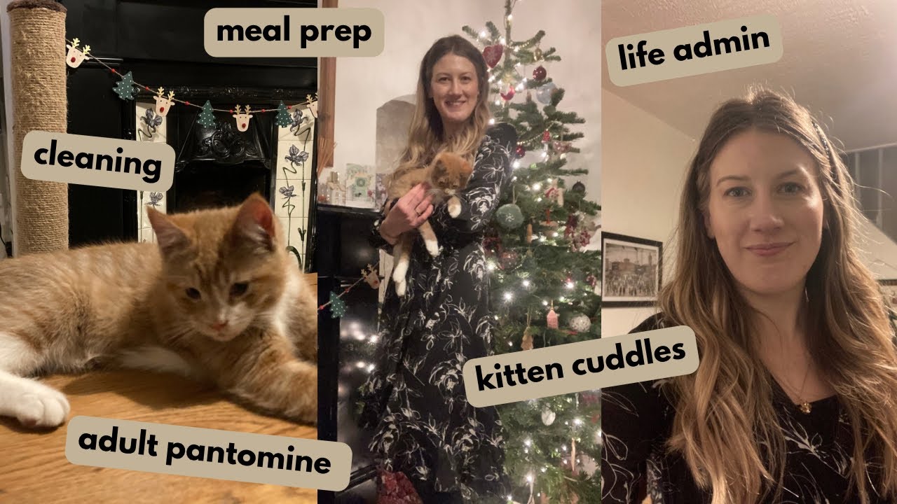 Meal prep, life admin, pantomine - Vlogmas 2024