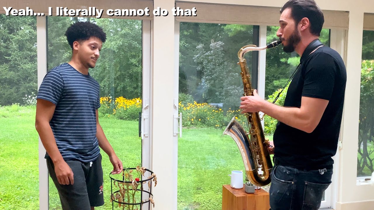 Practicing jazz licks be like...