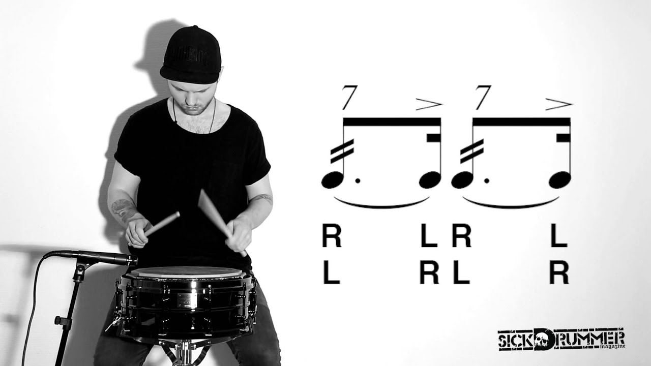 Sick Drummer Rudiment Series: 9 Seven Stroke Roll