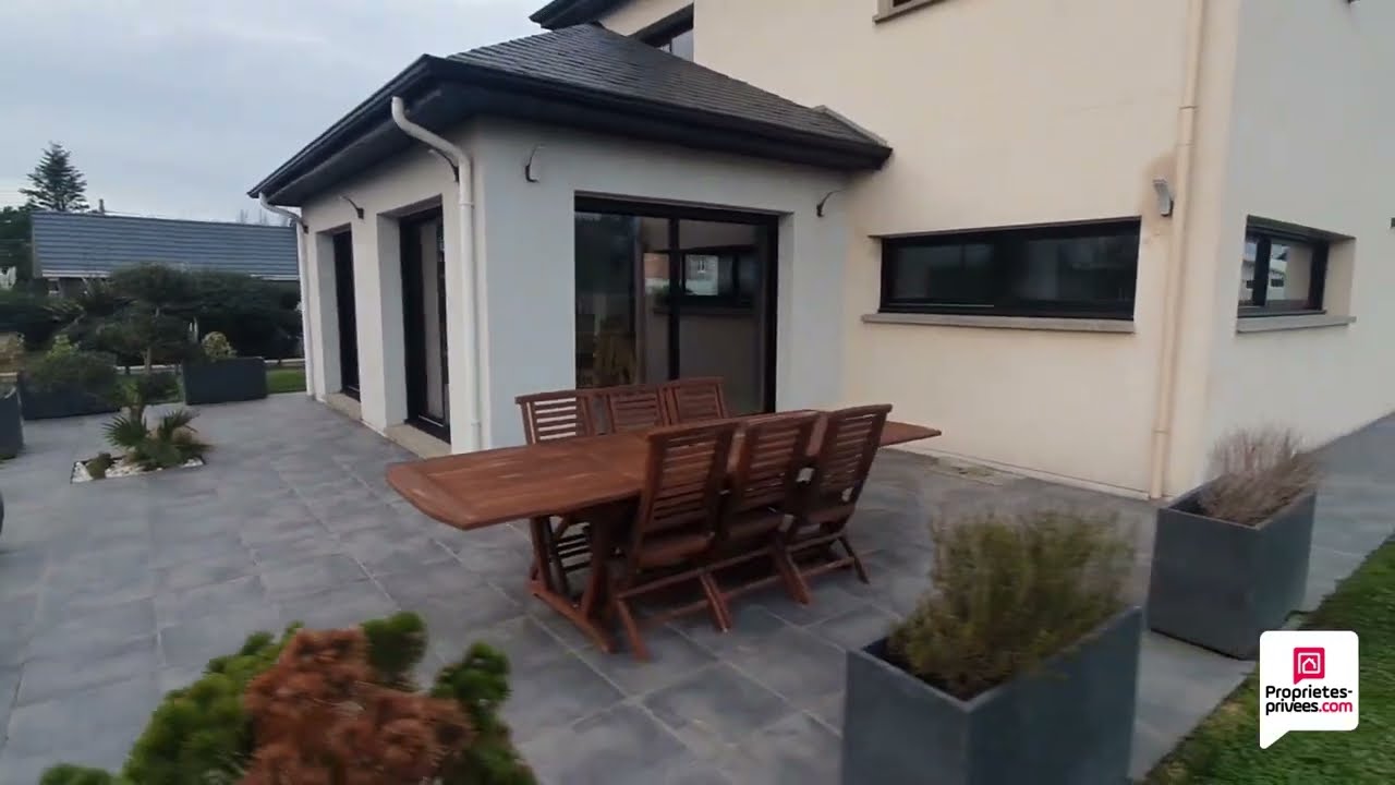 Octeville sur mer (76930)  maison contemporaine_ basse consommation