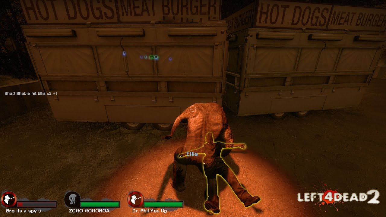 Left 4 Dead 2 - DARK CARNIVAL Fairgrounds Charger Versus Survivors