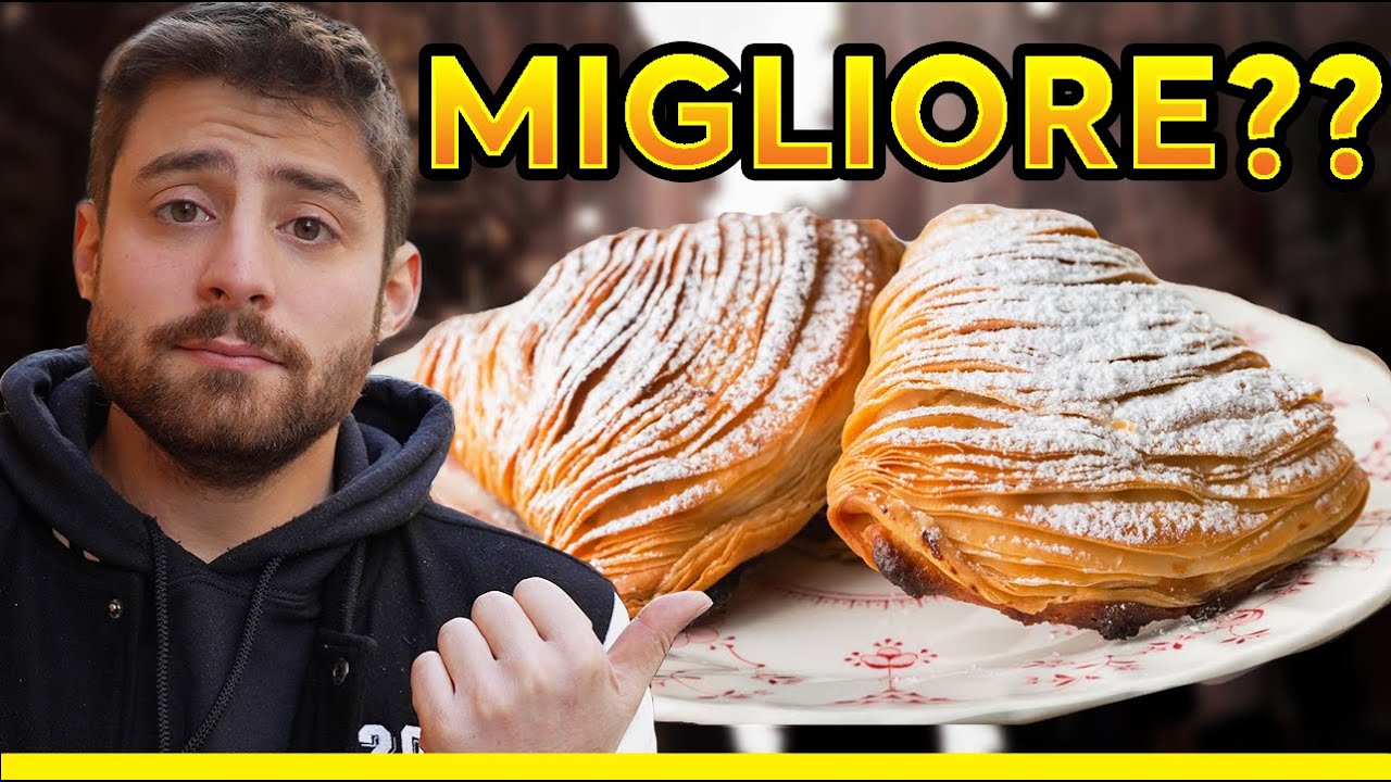 QUALI SONO le 3 MIGLIORI SFOGLIATELLE di NAPOLI??