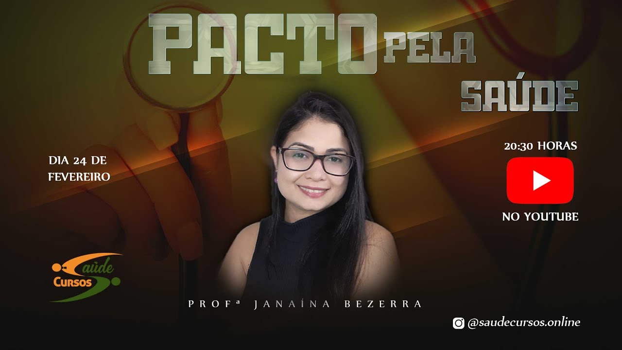 Pacto pela Saúde - SUS para concursos e residências - Prof. Janaína Bezerra - Saúde Cursos Online