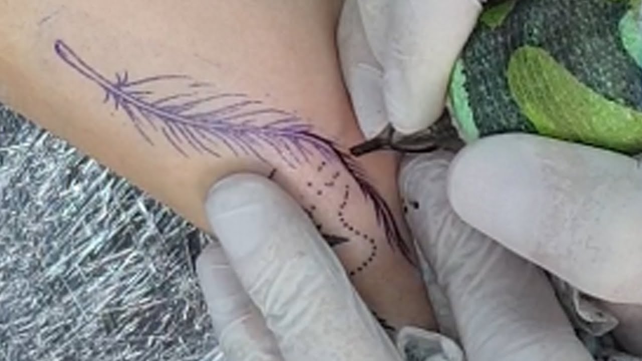 30# WOMEN'S FEATHER TATTOOS / ZENSKA TETOVAZA PERA