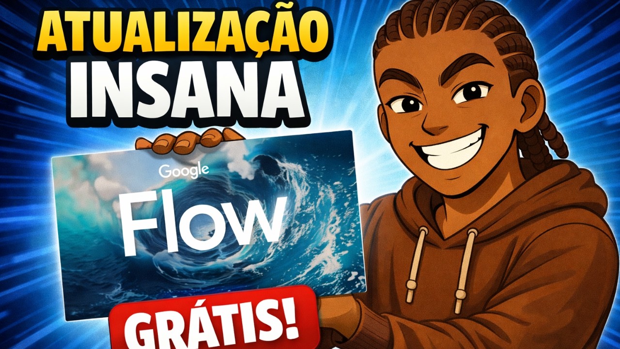 🤯 GOOGLE FLOW AI Está IRREAL! A Nova Atualização Mudou Tudo