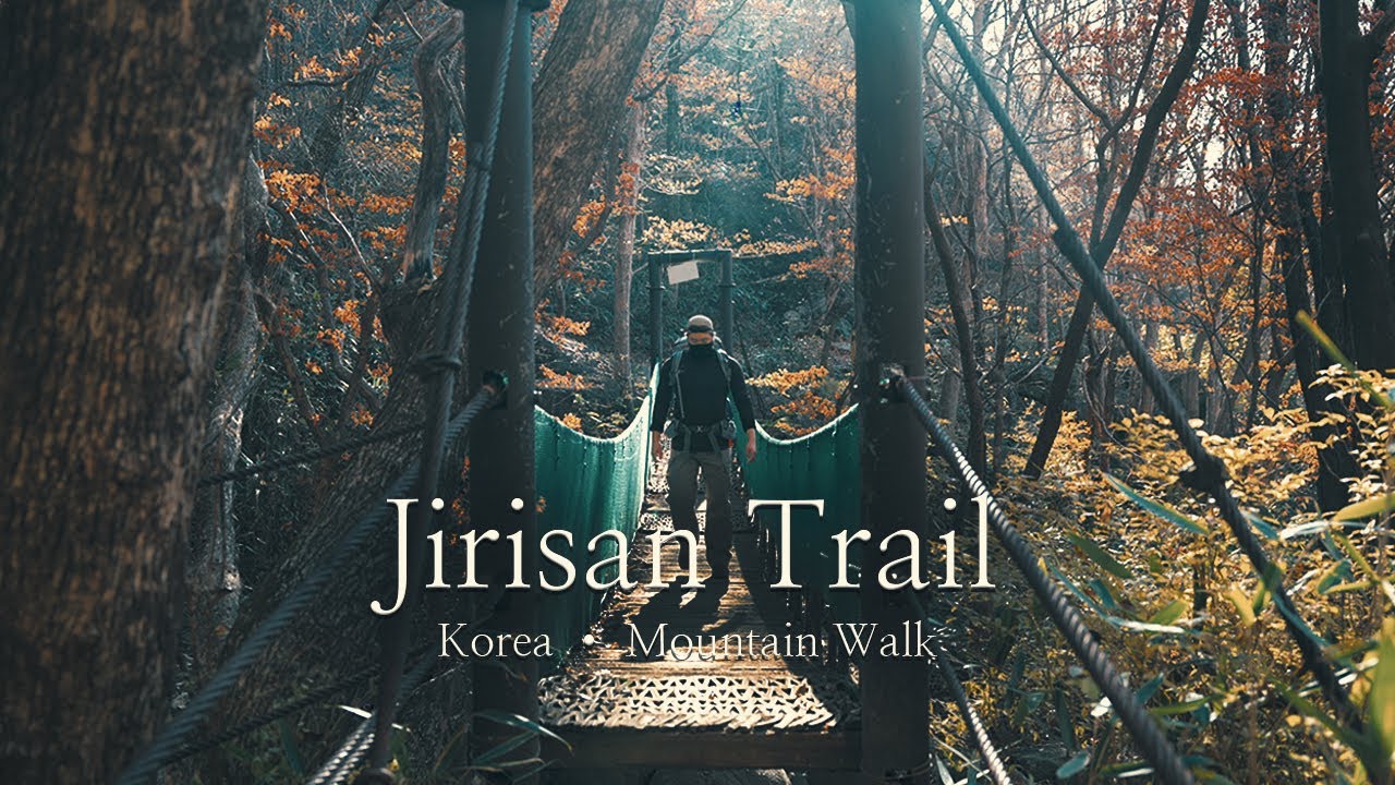 Mt. Jiri — A Quiet Ascent Through Ancient Mountain Trails | [4K] cinematic ASMR outdoor