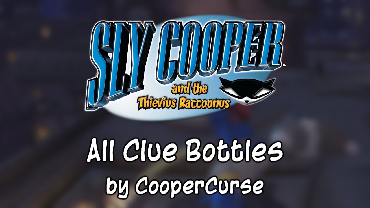 Sly Cooper 1 - All Clue Bottles (PS3)