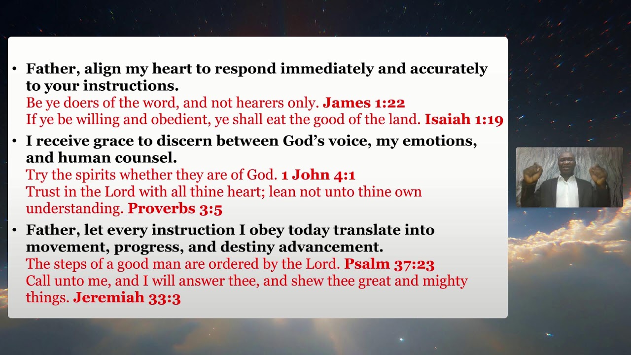 Prayers to Respond Correctly to God’s Voice