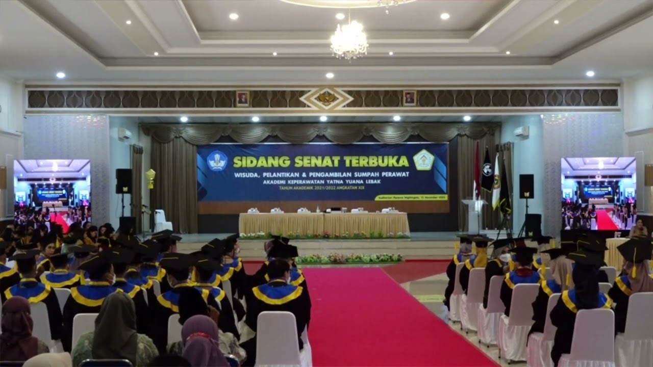 LIVE VIDEOTRON WISUDA ANGKATAN XIX TAHUN AKADEMIK 2021/2022
