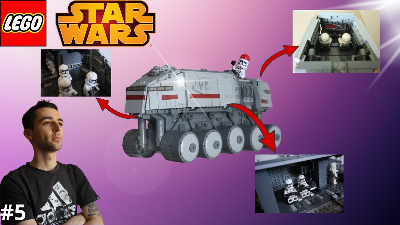 On aménage l'intérieur du Turbo Tank !  [Lego STAR WARS]  / Fr - EP 5