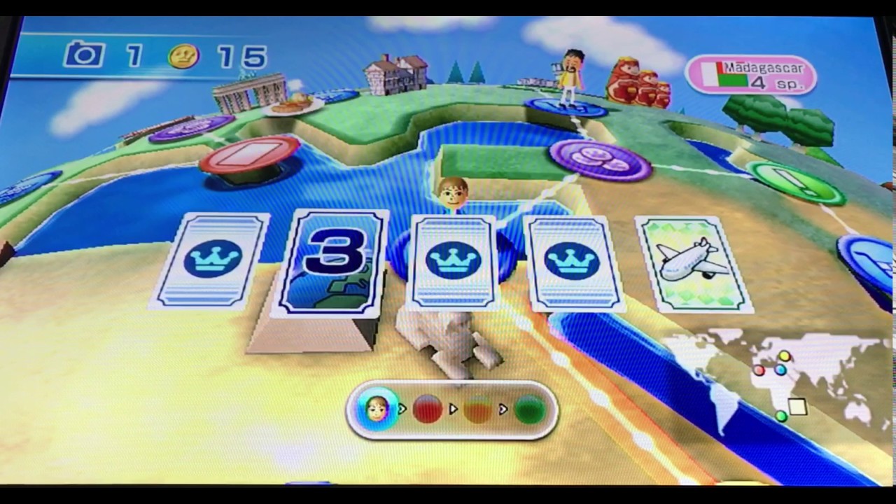 Wii Party Globe Trot: Brother's Gameplay