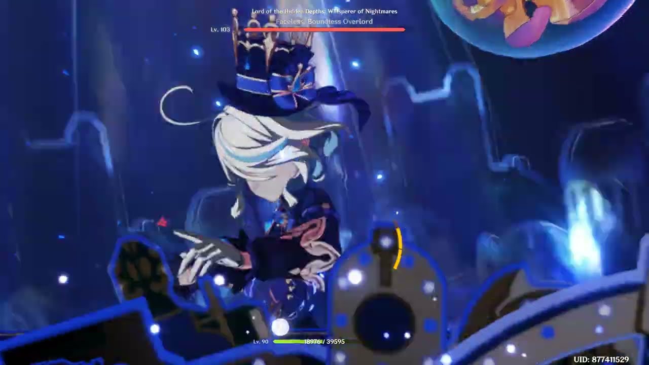 Xiao Premium Team damage test against the new NodKrai World boss(Lord of The Hidden Depths)