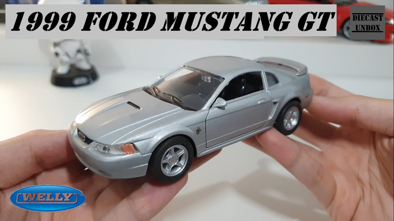 Unboxing 1999 Ford Mustang GT - Welly - 1/33 Diecast