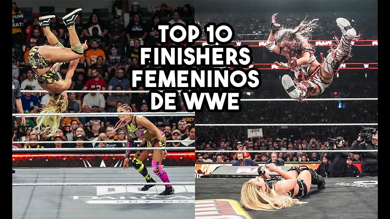 Top 10 Mejores FINISHERS Femeninos en WWE