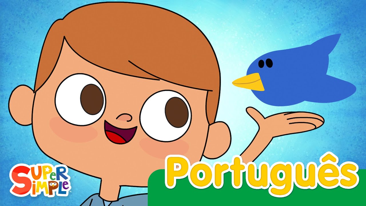 Vejo Algo Azul | Canções Infantis | Super Simple Português