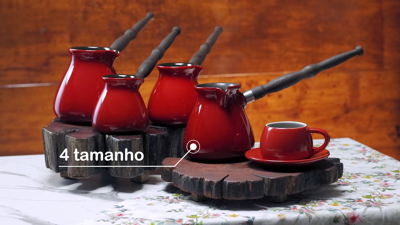 Caf&eacute; Turco Ibrik De Cer&acirc;mica Ceraflame