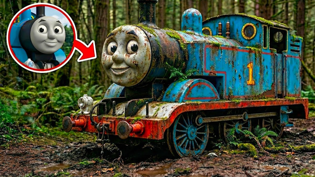 FULLY Restoration Abandoned Thomas the Tank Engine | Restoring FORGOTTEN Thomas Train from the Woods