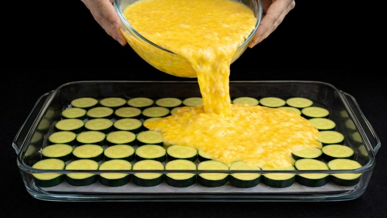 Unglaublich lecker: Hast du Zucchini und Eier da? Schmackhafter als Fleisch, köstlich und einfach!